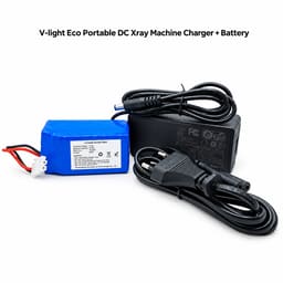 Waldent V-light Eco Portable DC Xray Machine Charger + Battery