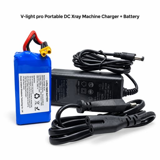 Waldent V-light Pro Portable DC Xray Machine Charger + Battery