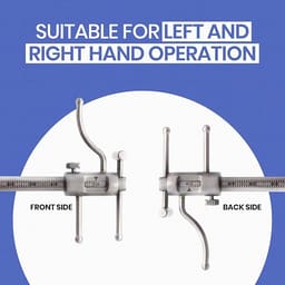 Waldent VDO Gauge | Vertical Dimension of Occlusion Measuring Instrument for Prosthodontics & Implant Dentistry (60/110)  - 5