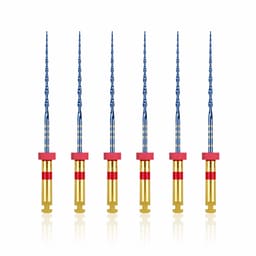 Waldent Wal-flex S-Blue Rotary Files 25mm - 25/4%