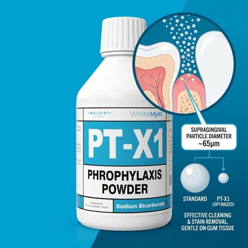 Waldent WhiteMyst Prophylaxis Powder 300g PTX1 (Short Expiry 02-2027)