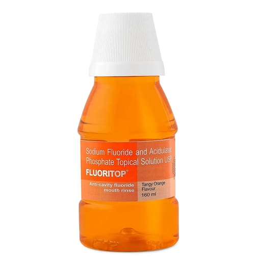 ICPA Fluoritop Anti-Cavity Fluoride Mouthrinse (Pack of 10)