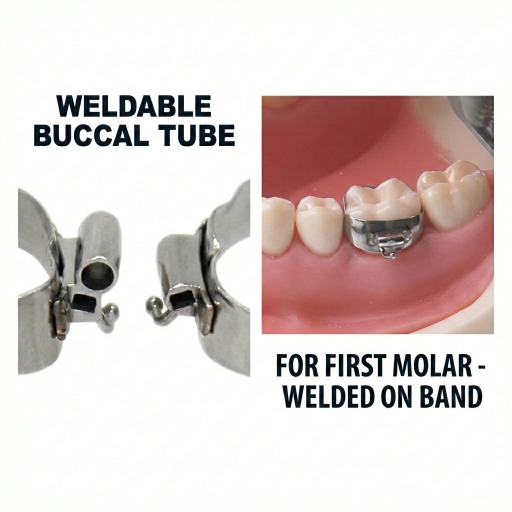 U Ortho Weldable Buccal Tubes -1st Molar MBT 0.022