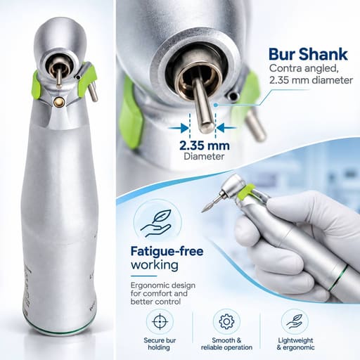 W&H Ws-75lg Surgical Contra Angle Handpiece 20:1 (Fiber Optic) - WH113