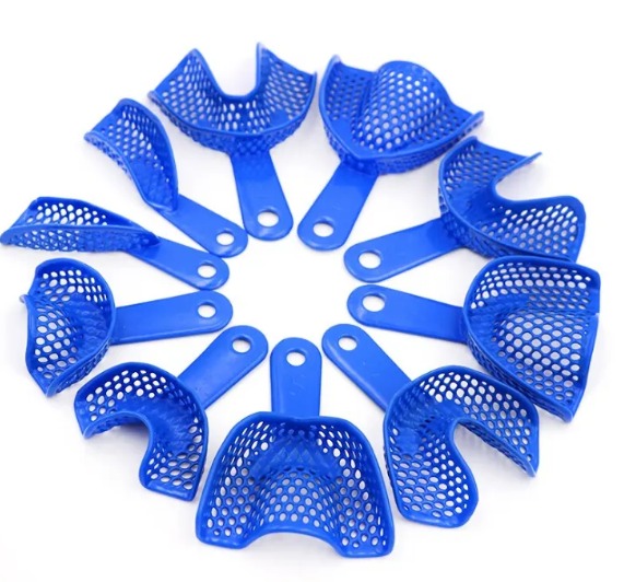 Jinguang Heat Mouldable Flexible Impression Trays - Assorted (Pack of 10)