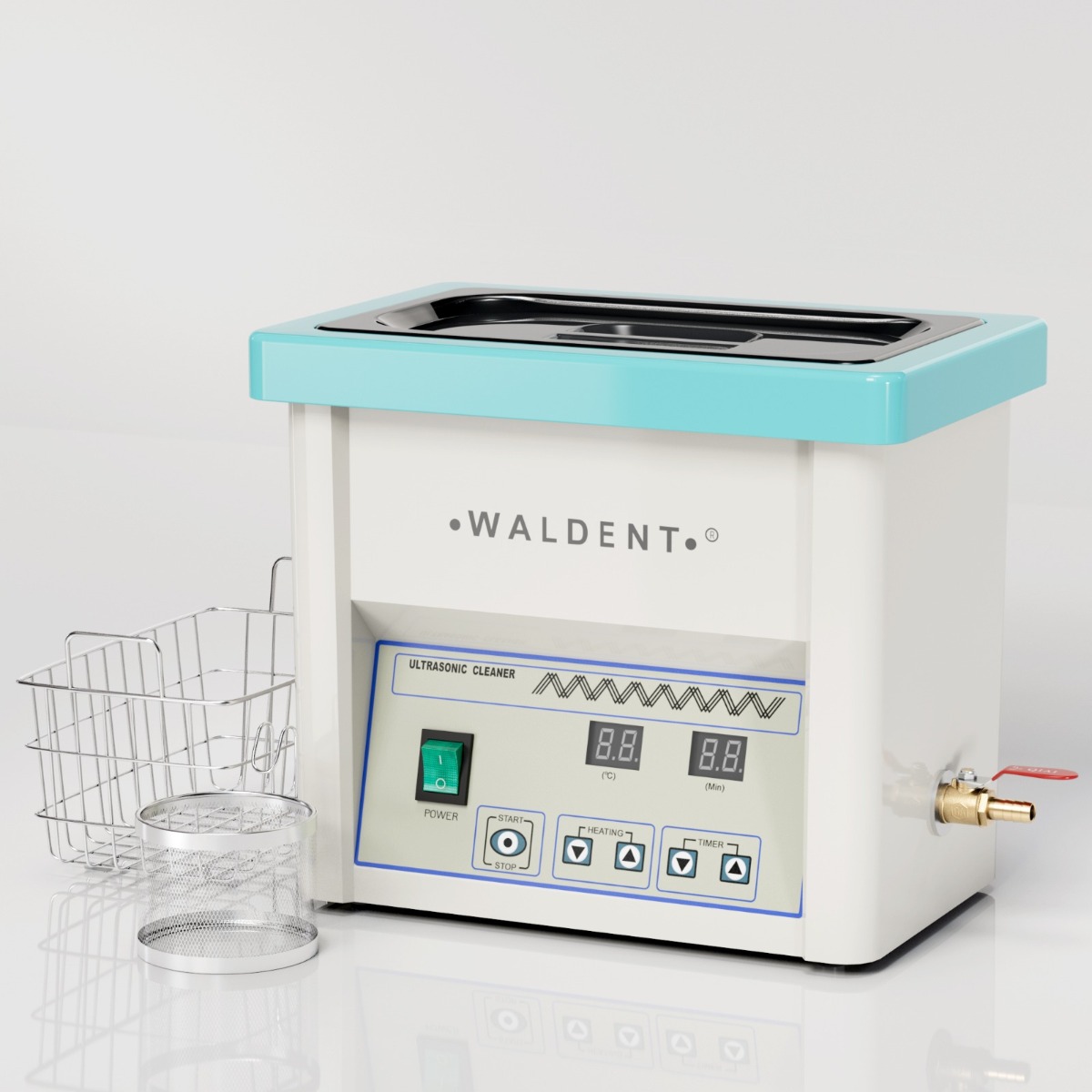 Waldent Ultrasonic Cleaner 5 Ltr Stainless Steel (5 Litres) Refurbished