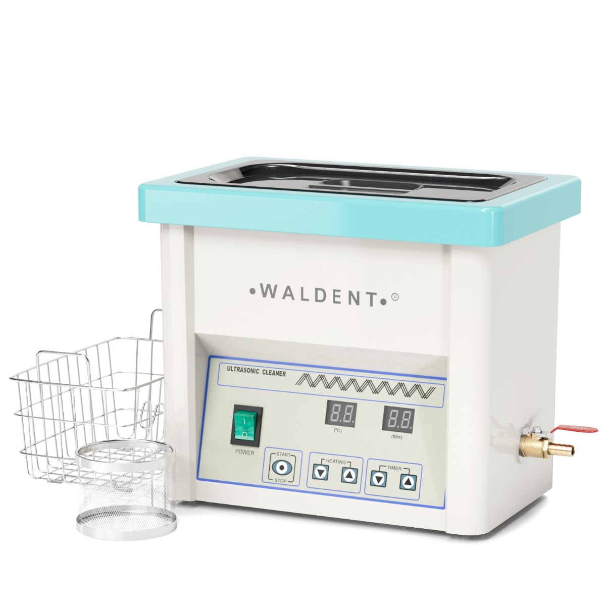 Waldent Ultrasonic Cleaner 5 Ltr Stainless Steel (5 Litres) Refurbished