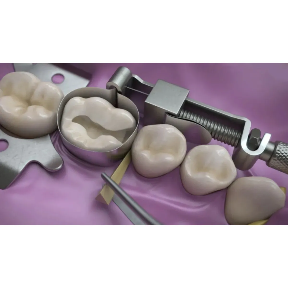 Indian Matrix Bands-Stainless Steel No.8 (Straight)