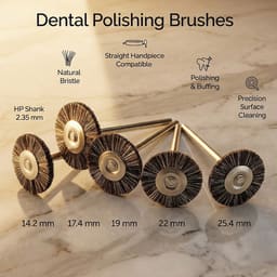 Jinguang Colored Denture Polishing Wool Brush HP     - 5
