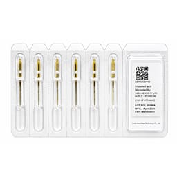 DentsMind DM-F1 NiTi Gold Rotary Files 21mm - Path 16/.Vt (Pack of 6)