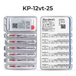 DentsMind DM-F1 NiTi Gold Rotary Files - 25mm (Pack of 6) - 9