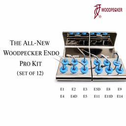 Woodpecker Endodontic Scaler Tips Package Professional Kit ( Pack Of 12 ) - 2