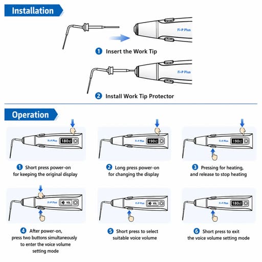 Woodpecker Fi-P Plus & Fi-E Gutta Percha Obturation System Combo (Downpack + Backfill)