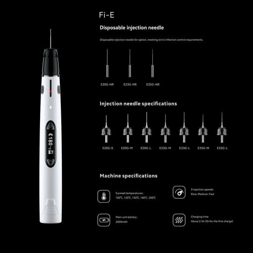 Woodpecker Fi-P Plus & Fi-E Gutta Percha Obturation System Combo (Downpack + Backfill)