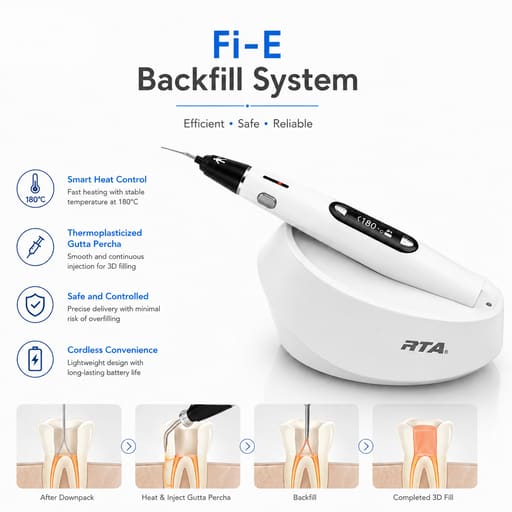 Woodpecker Fi-P Plus & Fi-E Gutta Percha Obturation System Combo (Downpack + Backfill)