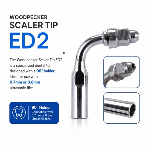 Woodpecker Scaler Tip ED2 for DTE & Satelec Scalers