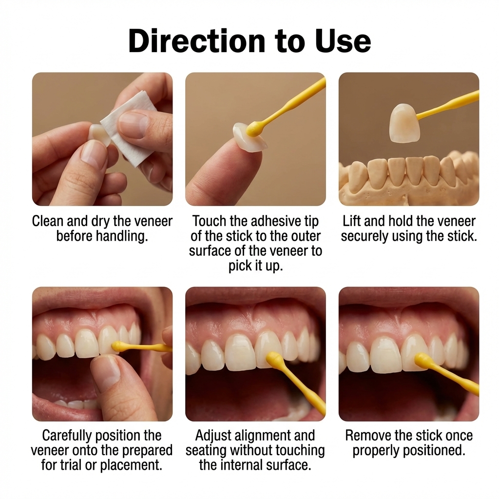 Waldent Adhesive Veneer Stick