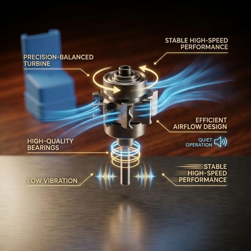 Cartridge For Waldent Premium Plus 45 Degree Airotor (W-120c)