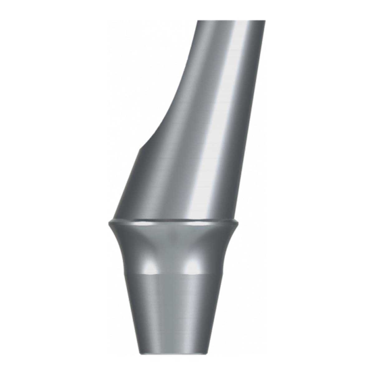 Xcem Dental Implant Angled Abutment 15°- Non Hex 4.5mm x G/H 4mm x 7mm (XAA454015N)