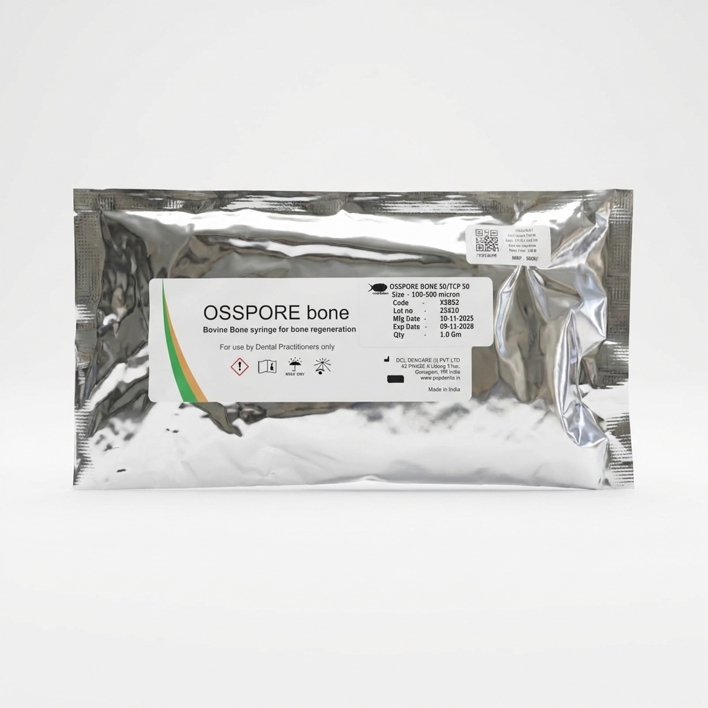 Xcem Osspore Bovine Bone / TCP Mix Graft For Sinus And Implantitis Repair 0.5cc - XSBS1