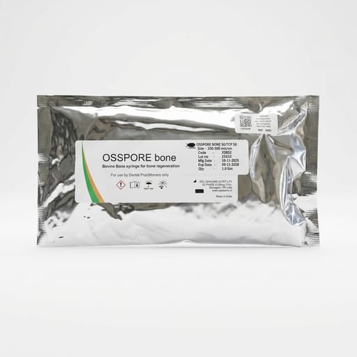 Xcem Osspore Bovine Bone / TCP Mix Graft For Sinus And Implantitis Repair 1.0cc - XSBS2