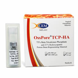 Xcem Osspore Synthetic Bone Graft 60% HA / 40% B-TCP 1.0cc - XTCP/HA60/41