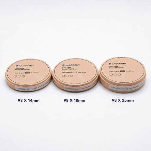Labodent PEEK Disc for CAD/CAM – Natural Shade