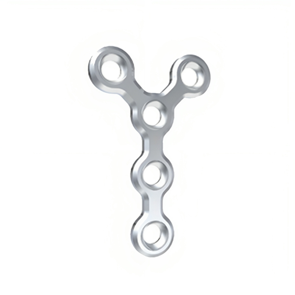 SK Surgicals SS Mini Bone Plates Y Shape With Gap - 2mm (200.580S)