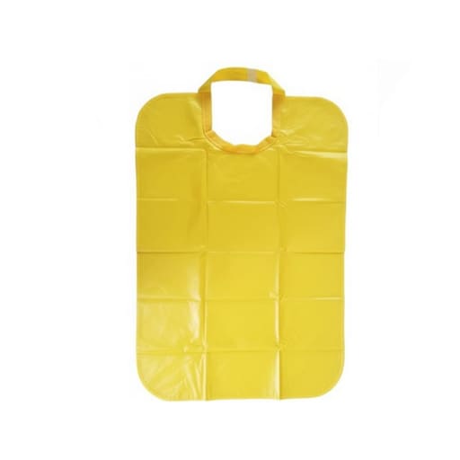 Oro Dental Vinyl Pateint Apron - Yellow