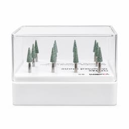 Youdent Composite Contouring & Shaping Kit FG - GF042 | Green Cone Shaped (Pack of 12) - 2