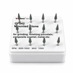 Youdent Composite Contouring & Shaping Kit FG - GF042 | Green Cone Shaped (Pack of 12) - 1