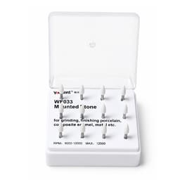 Youdent Composite Interproximal & Groove Finishing Kit FG - WF033 | White Flame Shaped (Pack of 12) - 4