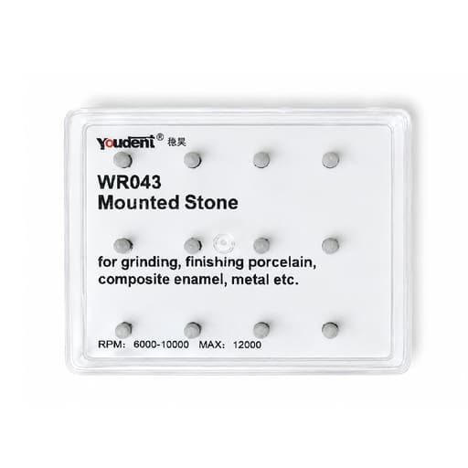 Youdent Composite Surface Finishing & Smoothing Kit RA - WR043 | White Cone Shaped (Pack of 12)