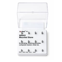 Youdent Composite Surface Finishing & Smoothing Kit RA - WR043 | White Cone Shaped (Pack of 12) - 3