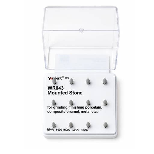 Youdent Composite Surface Finishing & Smoothing Kit RA - WR043 | White Cone Shaped (Pack of 12)