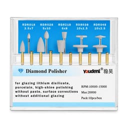 Youdent Diamond Polishers Kit For Zirconia Yellow RA (TR1031)