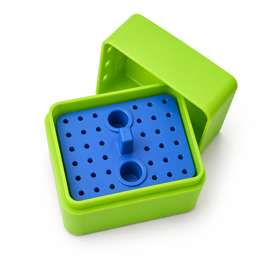 LD Rectangular Endo Box Green G- 36C