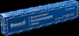 Bausch Arti-Check Dental Articulating Papers Micro Thin - 40µ Microns - 8