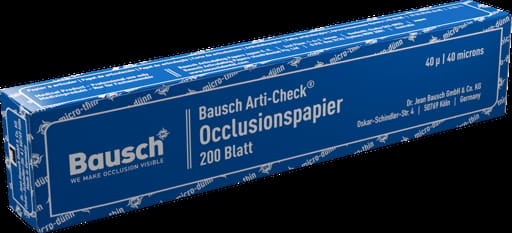 Bausch Arti-Check Dental Articulating Papers Micro Thin - 40µ Microns