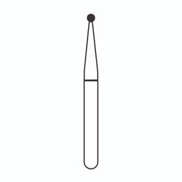 Frank Dental Ball Round FG Diamond Bur - Pack of 10