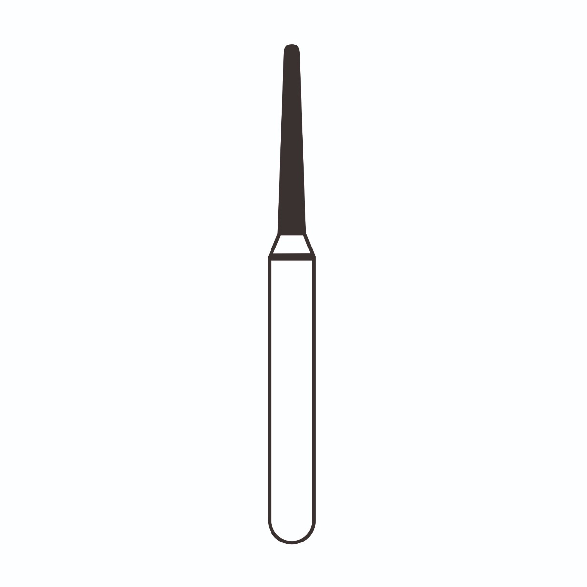 Frank Dental Tapered Round FG Diamond Bur - Pack of 10