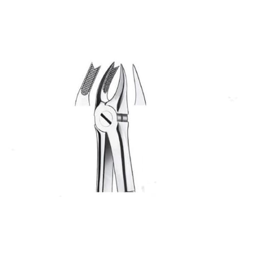 Waldent Tooth Extraction Cowhorn Forceps Upper Molars Right No.89 (1/115)