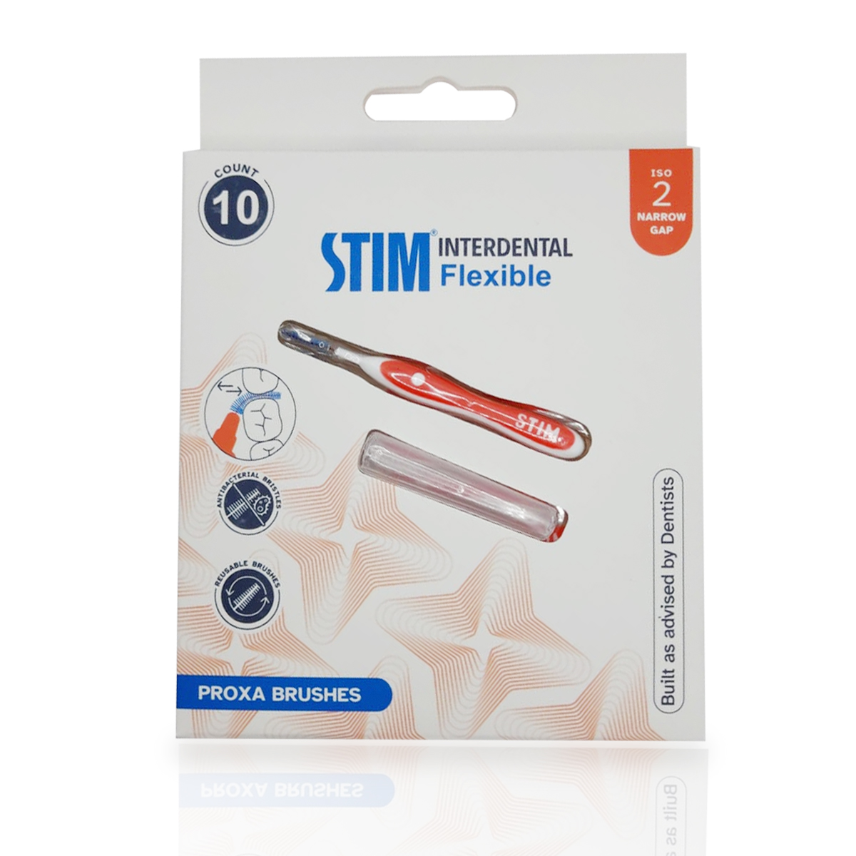 Stim Interdental Flexible Proxa Brush - Size 2 (Pack Of 6)