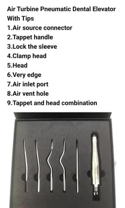 Julldent Sonic Pneumatic Elevator Kit # 204  - 6