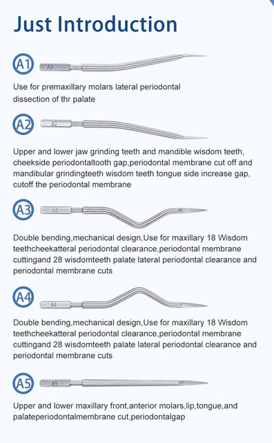 Julldent Sonic Pneumatic Elevator Kit # 204 