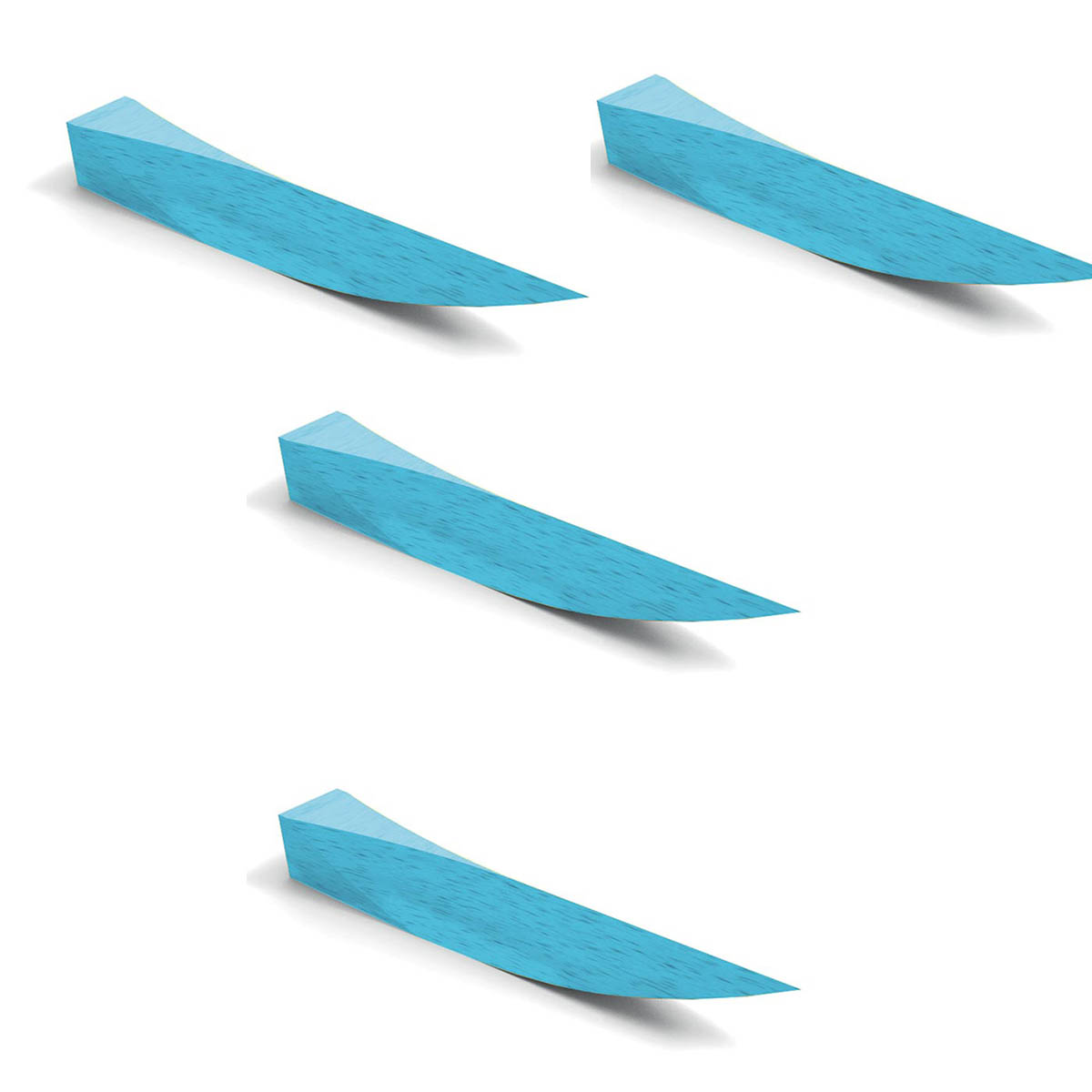 Polydentia Interdental Maple Wood Wedges Assorted - 5001 (Pack of 100)