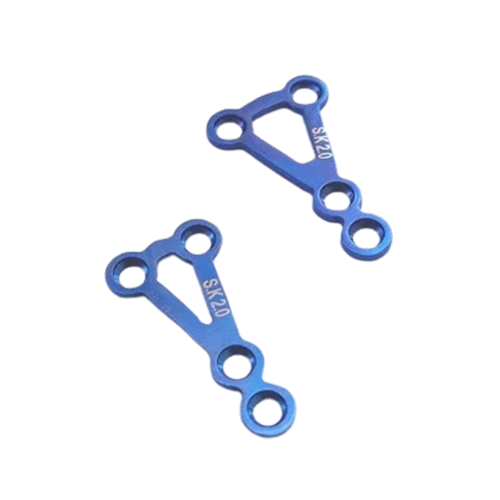 SK Surgicals Titanium Mini Bone Delta Plates - 2mm (300.501T)