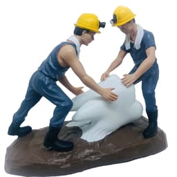 Idental Sculpture with 2 Craftsman MD- 111