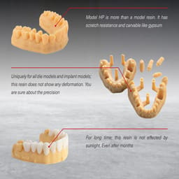 Arma Dental 3D Printing Resin - Model HP (1 KG)   - 9