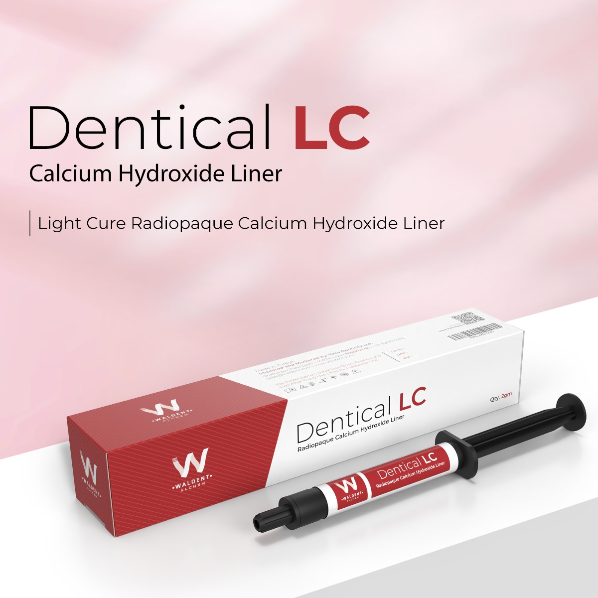 Waldent Dentical LC Calcium Hydroxide Liner